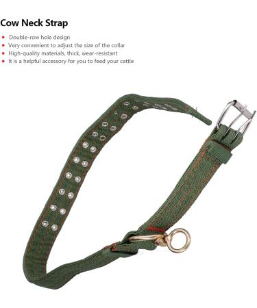 Buy Entatial Cattle Collar - Portable & Lightweight Cow Collar with Double Row Hole Design | Medium Size for Livestock | International Shipping Available - Buy Online on SooperMarket.com