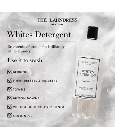 Laundress Whites Detergent 32 oz - Concentrated Laundry Liquid Whiten & Brighten Clothes Tough on Stains Classic Scent | International Shipping - Buy Online on SooperMarket.com