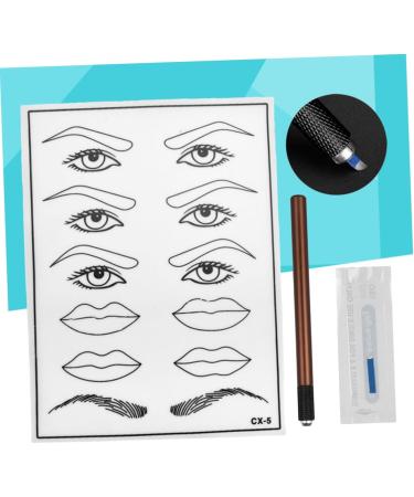 Hemoton 2pcs Practice Skin Kit Embroidery Kit Manual Pen Coffee - Buy Online on SooperMarket.com