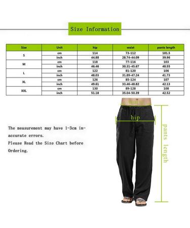 Men's Casual Loose Fit Beach Pants - Lightweight Cotton Summer Trousers for Yoga & Leisure - Buy Online on SooperMarket.com