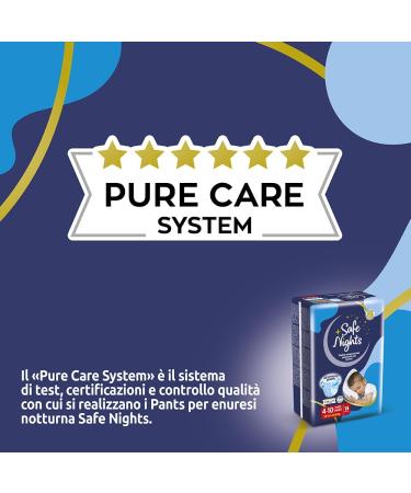 Babylino Safe Nights Boy - Absorbent Night Pants for Babies 4-10 Years (20-35 kg) - Pack of 14 for Comfortable Sleep - Buy Online on SooperMarket.com