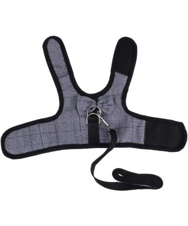 Minkissy 2-Piece Hamster Leash Set - Ferret & Guinea Pig Harness Chinchilla Costume & Rabbit Vest - Sizes Gray & Black - Buy Online on SooperMarket.com