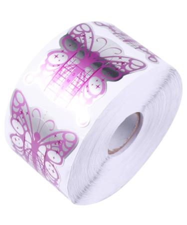 OSALADI Nail Art Guide Stickers Thick Nail Art Tips Extension Forms Nail Forms for Acrylic Nails Nail Extension Tips Fingernail Extensions Nail Tools Nail Guide Form Tool Kit Manicure