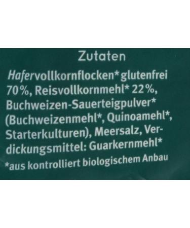 Bauckhof Gluten-Free Oat Bread 500g Healthy Delicious International Shipping Available - Buy Online on SooperMarket.com