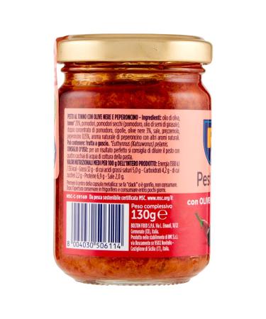 Buy 6x Rio Mare Tuna Pesto with Black Olives & Chili (130g) - Gourmet Italian Sauce for International Shipping - Buy Online on SooperMarket.com
