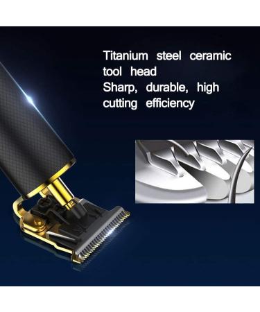 T Shape Hair Clipper Blade with Holder T9 Blade Trimmer Replacement Trimmer Replacement Gold - Buy Online on SooperMarket.com