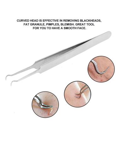 Premium Stainless Steel Tweezers Removal Extractor Kit | Spot Cleansing & Care | Exclusive Case Included - International Shipping - Buy Online on SooperMarket.com