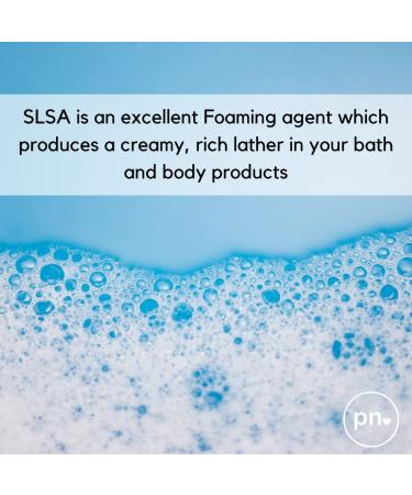 SLSa Powder 100% Pure Sodium Lauryl Sulfoacetate | Made in USA | Ideal for Bath Bombs & Bubble Bath | 16 oz by Pure or Nothing - Buy Online on SooperMarket.com