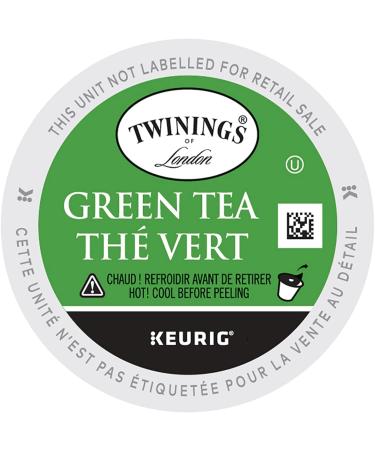 Twinings Green Tea K-Cups for Keurig | Caffeinated 100% Pure Green Tea Smooth Flavour Enticing Aroma | 24 Count (Pack of 4) | Enjoy Hot or Iced Green Tea 24 Count (Pack of 4) - Buy Online on SooperMarket.com