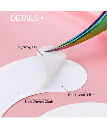 C. ARTIST 100% Natural Under Eye Gel Pads - 110 Pairs | Collagen & Aloe Vera Hydrogel Eye Patches for Eyelash Extensions - Buy Online on SooperMarket.com