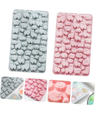 MAGICLULU 6 Pcs Chocolate Silicone Mold Baking Pan Candle Molds Roasting Pan Silicone Ice Cube Molds Chocolate Making Molds Candle Alpaca Mold DIY Baking Mold Alpaca-Shape Mold Soap 23.2X12.9X1.1CMx3pcs Random Colorx3pcs - Buy Online on SooperMarket.com