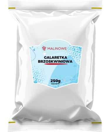 Malinowe peach jelly 250g of jelly powder