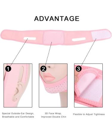 Facial Slimming Mask Slimming Bandages Facial Double Chin Care Weight Loss Face Belts V Line Mask Cheek Chin Lifting Band Anti-Aging & Face Breathable Compression Chin Bandag - Buy Online on SooperMarket.com