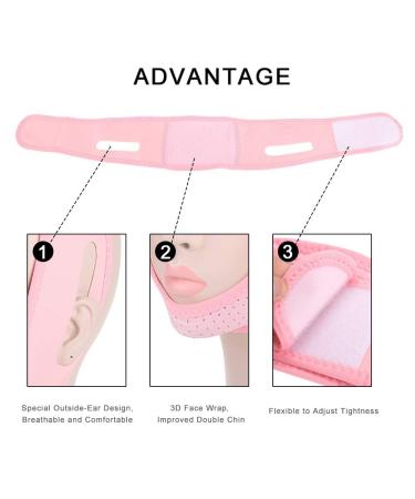 Facial Slimming Mask & Bandage for Double Chin - Weight Loss Face Care - Buy Online on SooperMarket.com