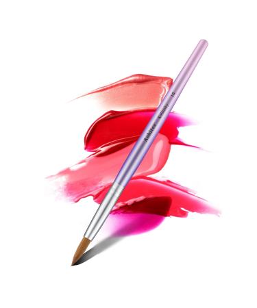Acrylic brush for nails Aokitec Sable Kolinsky nail brush # 16 Suitable for the professional acrylic brush for nails wood nail art brush for acrylic use manicure tool 16 # violet