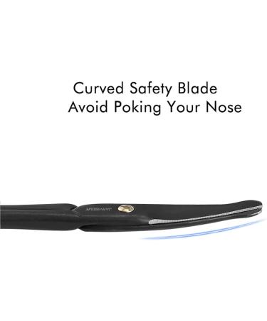 Jarvistar Stainless Steel Nose & Ear Hair Scissors | Precision Cutting | International Shipping - Buy Online on SooperMarket.com