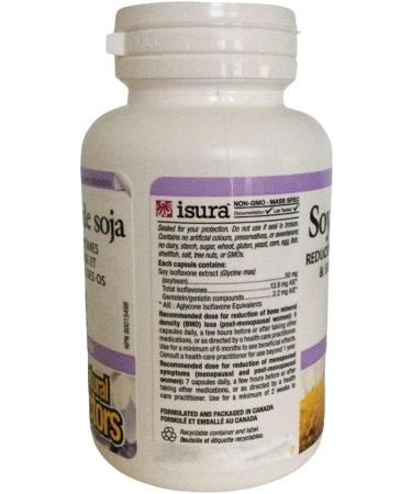 Natural Factors Soy Isoflavone Complex 50 mg 60 Capsules - Buy Online on SooperMarket.com