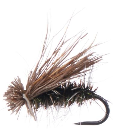 BASSDASH Trout Fly Fishing Flies 12pcs Assortment | Tenkara Wet Dry Nymphs Sakasa Kebari | Barbless Hooks for Trout Fishing - Buy Online on SooperMarket.com