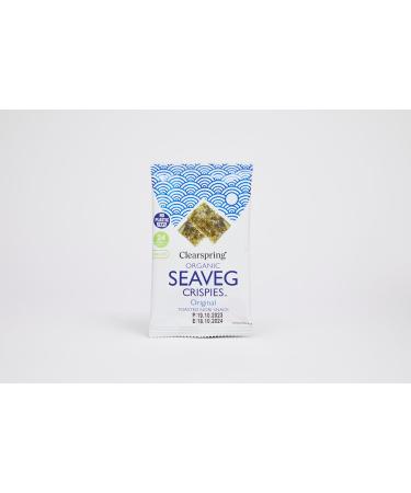 Clearspring Organic Seaveg Crispies (1 Original) Original 1 g (Pack of 1) - Buy Online on SooperMarket.com