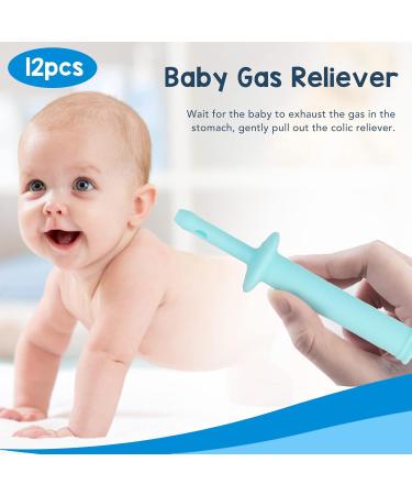 Gas and Colic Reliever for Babies Disposable Relieve Bloating Infant Gas Colic Reliever Effective Defecation Without Silicone Oil Instant Constipation Relief for Baby 12 Count - Buy Online on SooperMarket.com