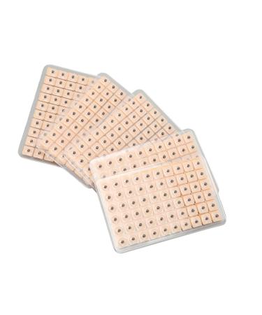 600 Pieces Acupressure Ear Massage Stones - Stimulate Circulate & Relieve with Non-Invasive Ear Therapy - Buy Online on SooperMarket.com