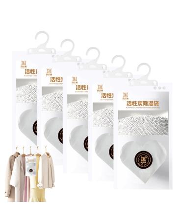Boiler moisture bags for the cabinet - hanging cabinet and damp bag bag |4.58 ounces/pack absorb water moisture control packages cabinet-moisture absorber heart shape 130g 5 bags