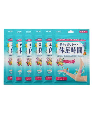 Lion Adhesive Foot Care Patch Relieve Stress & Improve Sleep Tired Resting Time Neat Foot Pads (36 Sheets)