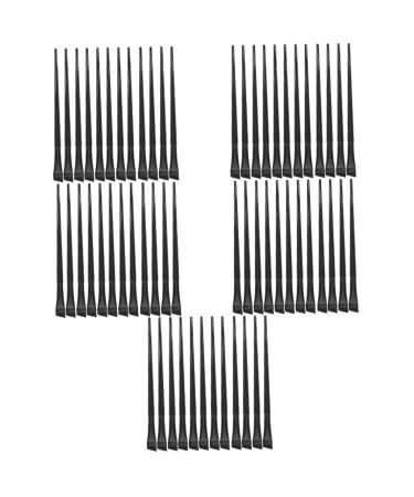 FRCOLOR 60 Pcs Eyeliner Brush Eye Shadow Brush Flat Liner Brush Winged Makeup Brush Eyeliner Smudge Tool Flat Eyeliner Brush Angled Eyebrow Brush Eye Crease Brush Miss Precision Applicator
