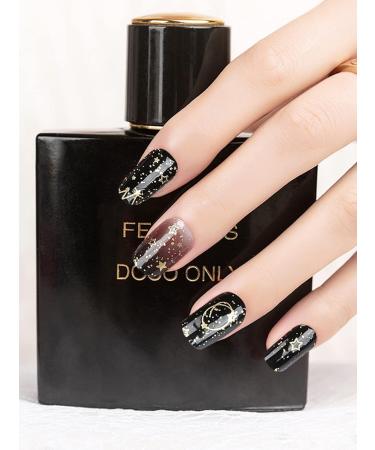 EBANKU Hot Gold Gel Nail Strips - Long Lasting, Waterproof, Real Nail Polish Wraps - Buy Online on SooperMarket.com
