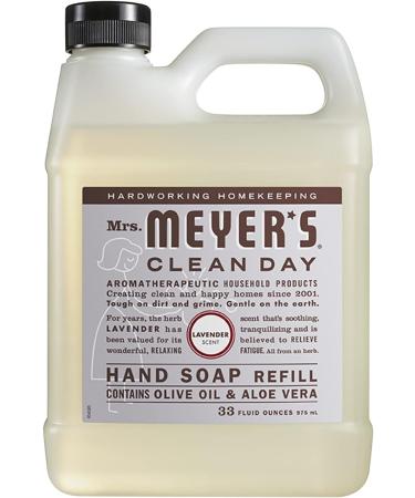 Mrs. Meyer's Clean Day Liquid Hand Soap Lavender & Lemon Verbena 33 Oz Refill - 1 Bottle - Buy Online on SooperMarket.com
