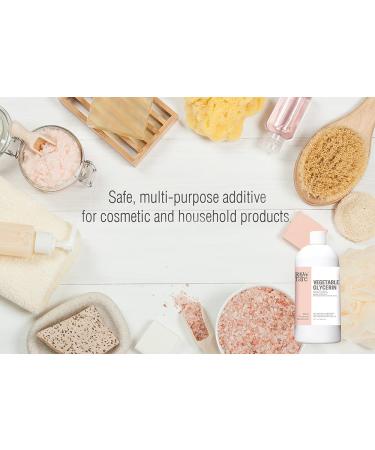 Vegetable Glycerin Quart - Natural Pure USP & Cosmetic Grade for Skin, Hair, Crafts, Soap Base Oil - Kosher Halal & Pharmaceutical - by Raw Plus Rare (32 Fl Oz) - Buy Online on SooperMarket.com