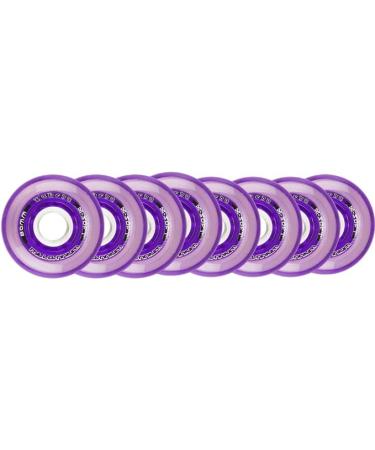 Labeda Millennium Gripper Hilo Wheels 80mm 76mm Purple Indoor Roller Hockey