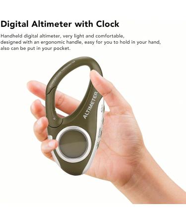 Multifunctional Backlight Altimeter & Barometer - Ideal for Climbing Camping & Outdoor Sports | International Shipping - Buy Online on SooperMarket.com