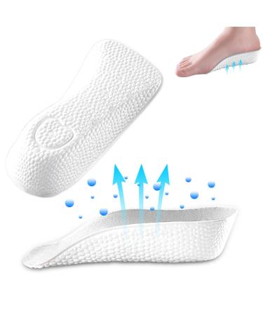 Mokido Orthopedic Highpads 1.0 For men adjustable orthopedic heel lifting deposits insole flat feet orthotic insert labor boots shoe insert (gray 1.37in/3.5cm)