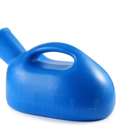 Male Urinal Bottle Camping Toilet Urine Bottle Urine Bottles for Men Portable Potty Pee Bottle 2000ML for Men's Urinal Home Camping Car Travel with 1.6m Long Tube - Buy Online on SooperMarket.com