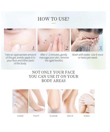 Chamomile Exfoliating Gel - Deep Cleansing Pore Tightening & Hydrating (60g) | Gentle Exfoliation for Improved Skin Tone - Buy Online on SooperMarket.com