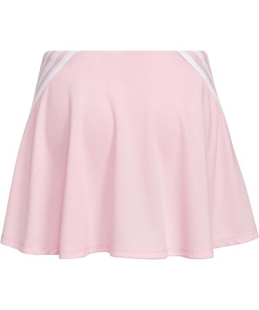 adidas Girls' 3-Stripe Skort, Elastic Waistband, 3T, Clear Pink - Buy Online on SooperMarket.com