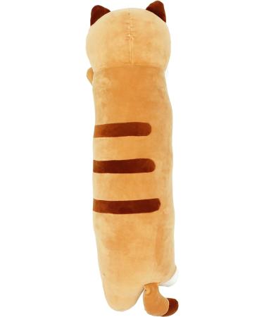 Vintoys Sleeping Cat Long Hugging Pillow 26 Brown Stuffed Animal Plush Toy - Buy Online on SooperMarket.com