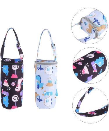 Insulated Water Bottles 2Pcs Baby Stroller Feeder Bag Nursing Bottle Thermal Bag Bottle Holder Mam Bottles Newborn - Buy Online on SooperMarket.com
