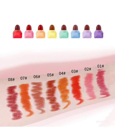 8 Color Mini Candy Matte Lipstick Set - Long Lasting Velvet Lipsticks for All-Day Wear | International Shipping - Buy Online on SooperMarket.com