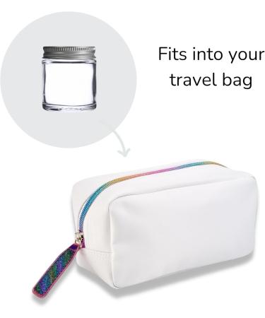 Elegant and Durable 30ml Clear Glass Jars with Airtight Silver Lids - Perfect for Candlemaking Storage DIY Beauty and Gifting - Heat-Resistant Refillable & Stylishly Compact (12) - Buy Online on SooperMarket.com