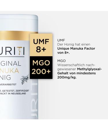 Buy PURITI Manuka Honey MGO 200+ from New Zealand - Premium 500g Pack for Natural Health & Wellness - Buy Online on SooperMarket.com