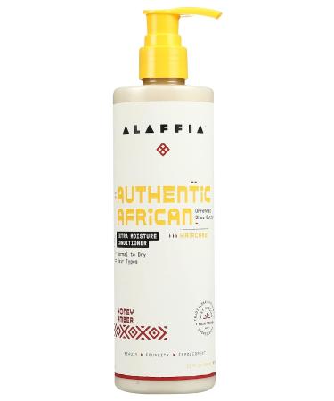 Alaffia Authentic African Extra Moisture Conditioner - Honey Amber - 12 Fl. Oz.