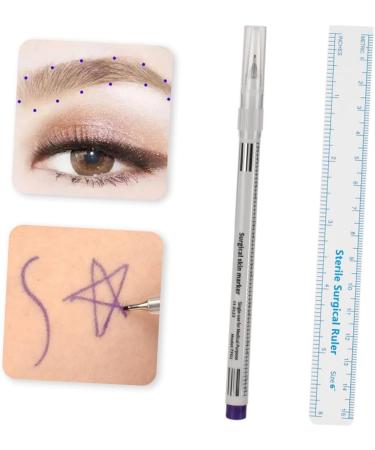 FOYTOKI 1 Set Eyebrow Pencil Eyebrow Pen Microblading Eyebrow Pen Marker for Tattoos Plastic - Buy Online on SooperMarket.com