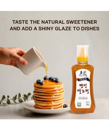 Kang Bong Seok Sugar-Free Rice Jocheong - 17oz Korean Grain Syrup & Cooking Sauce - Buy Online on SooperMarket.com