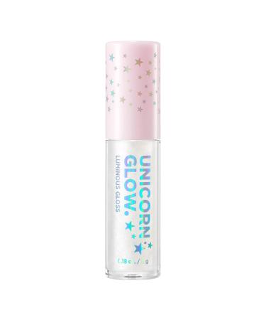 UNICORN GLOW Luminous Lip Gloss - Diamond 0.18 oz. Moisturizing & Hydrating Shimmery Finish - Buy Online on SooperMarket.com