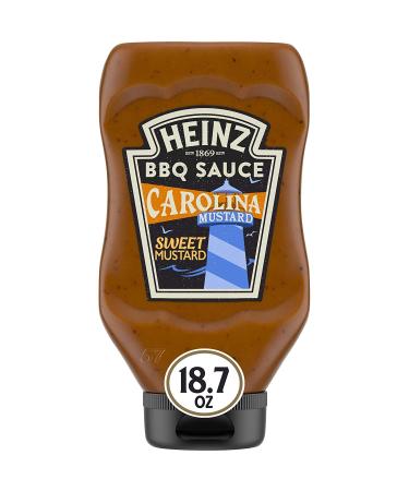 Heinz Carolina Sweet Mustard Bbq Sauce 2 x 539g