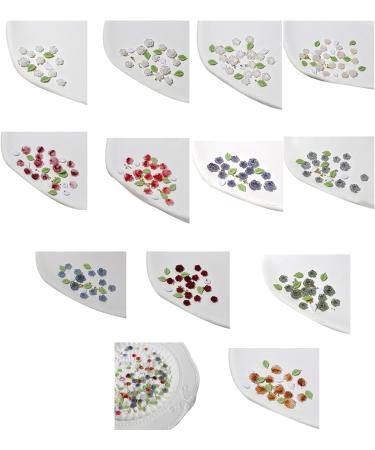 3D Flower Nail Steel Beads Leaf Nails Art Nails Art Decorations Nails Art Supplies for Acrylic Nails 3D Flower Nail Leaf Nails Art Steel Beads Nails Art Decorations - Buy Online on SooperMarket.com