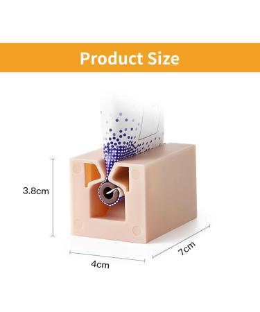 YANINEE 4 Pack Tube Squeezers | Toothpaste Squeezer Holder for Maximum Extraction | Ideal for All Tubes - Shop Now! - Buy Online on SooperMarket.com