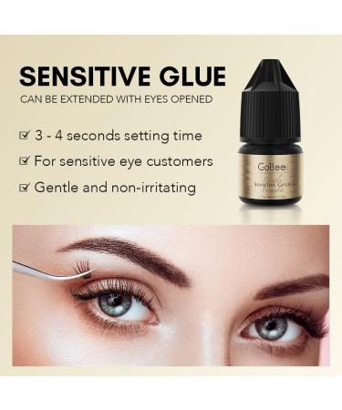 Durable DIY Cluster Lash Glue 3-4 Sec Drying | Low Humidity Eyelash Adhesive 0.1fl.oz | Gentle on Sensitive Eyes - Buy Online on SooperMarket.com